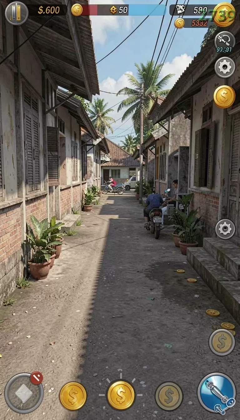 Cuplikan layar 33LGAMES — menu navigasi